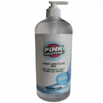 Pink Solutions Sanitizer Gel with Pump - Each